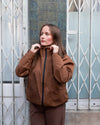 Veste de Pluie Réactive à l'Eau - Brune