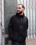 Veste de Pluie Réactive à l'Eau - Noir